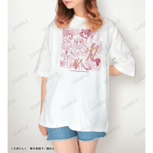 『ぴちぴちピッチ』七海 るちあ&宝生 波音&洞院 リナ 原作コマ BIGシルエットTシャツユニセックス【202606再販】
