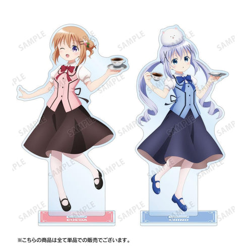 《是兔子吗?BLOOM》全新绘制 可可 美好茶歇版 BIG亚克力立牌【202604再版】