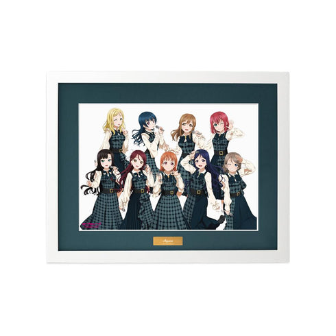 『ラブライブ!サンシャイン!!』描き下ろし 集合 チェックワンピース衣装ver. キャラファイングラフ【202503再販】