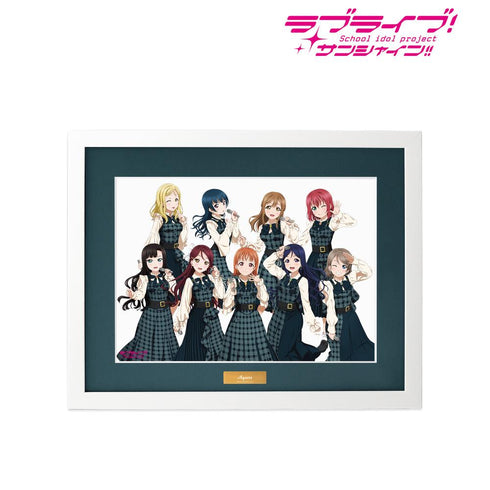 『ラブライブ!サンシャイン!!』描き下ろし 集合 チェックワンピース衣装ver. キャラファイングラフ【202510再販】