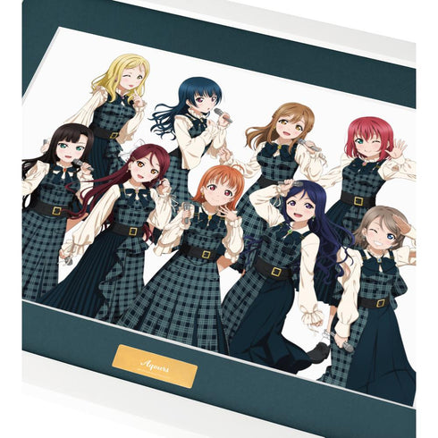 『ラブライブ!サンシャイン!!』描き下ろし 集合 チェックワンピース衣装ver. キャラファイングラフ【202510再販】