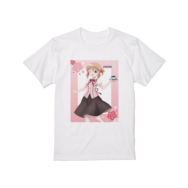 『ご注文はうさぎですか? BLOOM』描き下ろし ココア 素敵なティータイムver. Tシャツメンズ【202507再販】