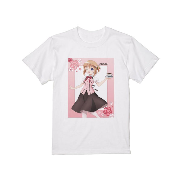 『ご注文はうさぎですか? BLOOM』描き下ろし ココア 素敵なティータイムver. Tシャツレディース【202604再販】