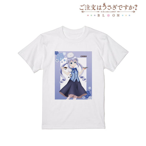 『ご注文はうさぎですか? BLOOM』描き下ろし チノ 素敵なティータイムver. Tシャツレディース【202507再販】