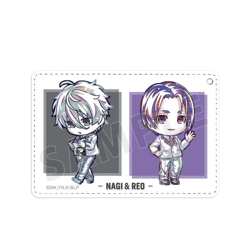 『ブルーロック』凪 誠士郎&御影 玲王 デフォルメAni-Art 1ポケットパスケース ver.A