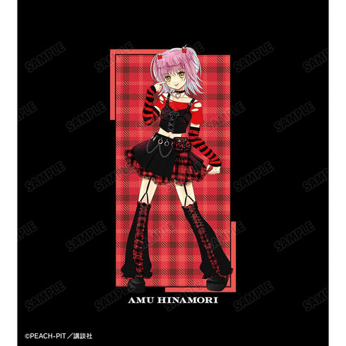 『しゅごキャラ!』PEACH-PIT先生 描き下ろし 日奈森あむ ゴスパンクver. Tシャツメンズ【202601再販】