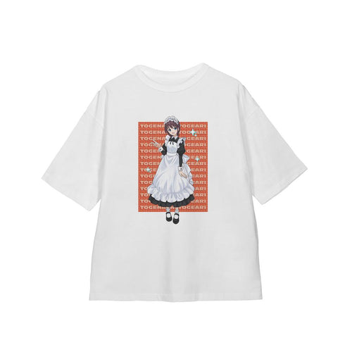 『ガールズバンドクライ』描き下ろし 井芹 仁菜 メイド風ver. BIGシルエットTシャツユニセックス【202502再販】