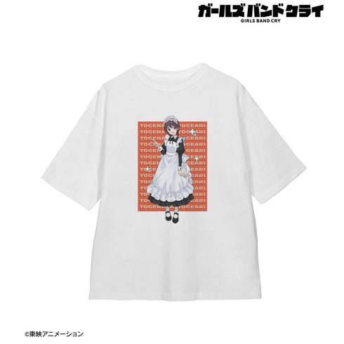 『ガールズバンドクライ』描き下ろし 井芹 仁菜 メイド風ver. BIGシルエットTシャツユニセックス【202502再販】