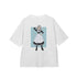 『ガールズバンドクライ』描き下ろし 河原木 桃香 メイド風ver. BIGシルエットTシャツユニセックス