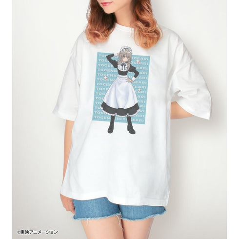 『ガールズバンドクライ』描き下ろし 河原木 桃香 メイド風ver. BIGシルエットTシャツユニセックス【202502再販】