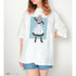『ガールズバンドクライ』描き下ろし 河原木 桃香 メイド風ver. BIGシルエットTシャツユニセックス【202502再販】