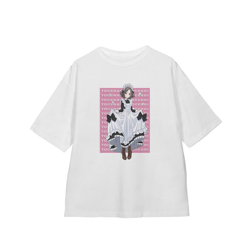 『ガールズバンドクライ』描き下ろし 海老塚 智 メイド風ver. BIGシルエットTシャツユニセックス