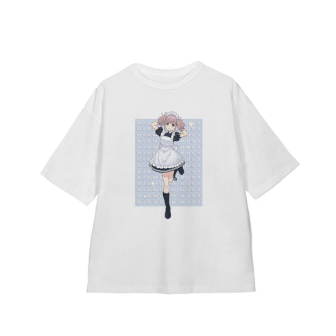 『ガールズバンドクライ』描き下ろし ヒナ メイド風ver. BIGシルエットTシャツユニセックス【202502再販】