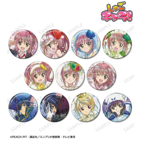 『しゅごキャラ!』トレーディング grunge CANVAS 缶バッジ(単位/BOX)【202604再販】