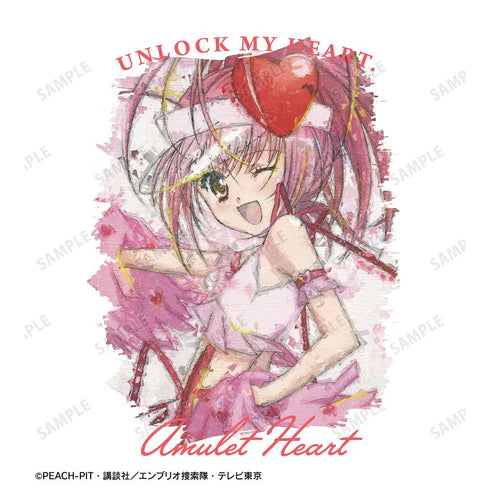 『しゅごキャラ!』アミュレットハート grunge CANVAS Tシャツレディース【202510再販】