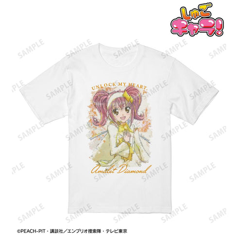『しゅごキャラ!』アミュレットダイヤ grunge CANVAS Tシャツレディース【202510再販】
