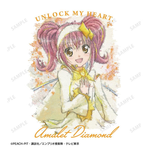 『しゅごキャラ!』アミュレットダイヤ grunge CANVAS Tシャツレディース【202510再販】