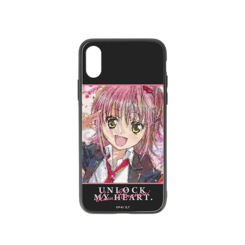 『しゅごキャラ!』日奈森あむ grunge CANVAS 角丸強化ガラスiPhoneケース