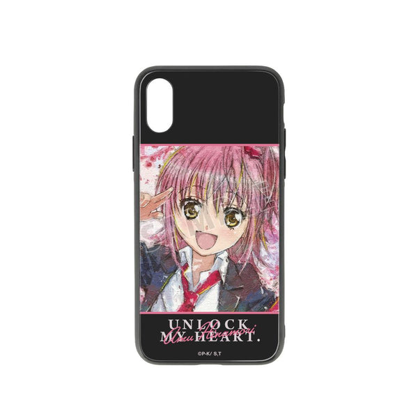 『しゅごキャラ!』日奈森あむ grunge CANVAS 角丸強化ガラスiPhoneケース