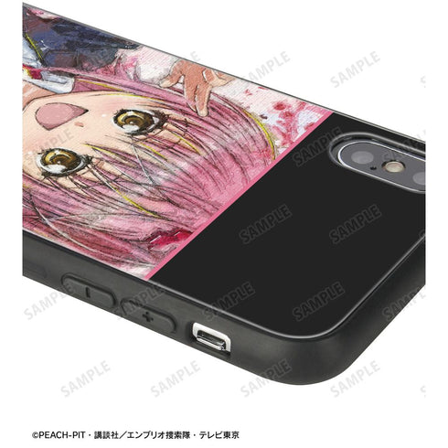 『しゅごキャラ!』日奈森あむ grunge CANVAS 角丸強化ガラスiPhoneケース