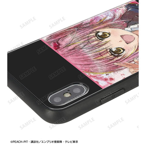 『しゅごキャラ!』日奈森あむ grunge CANVAS 角丸強化ガラスiPhoneケース