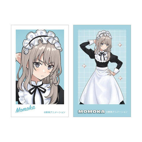 『ガールズバンドクライ』描き下ろし 河原木 桃香 メイド風ver. インスタントカメラ風イラストカード2枚セット