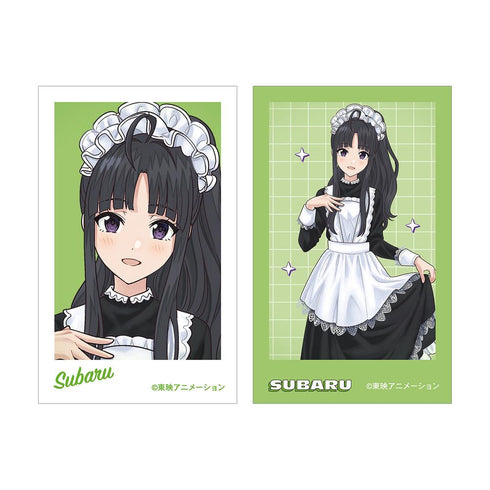『ガールズバンドクライ』描き下ろし 安和 すばる メイド風ver. インスタントカメラ風イラストカード2枚セット