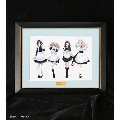 『ガールズバンドクライ』描き下ろし ダイヤモンドダスト 集合 メイド風ver. キャラファイングラフ【202502再販】