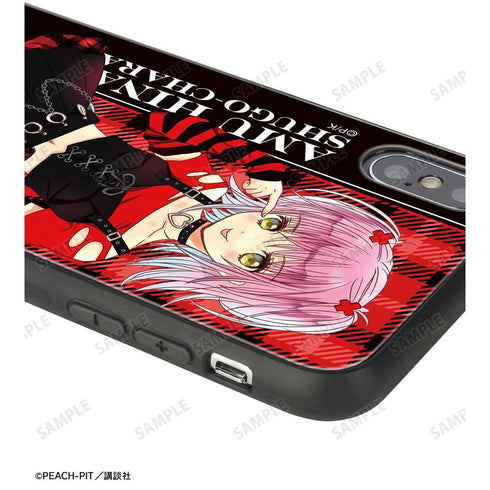 『しゅごキャラ!』PEACH-PIT先生 描き下ろし 日奈森あむ ゴスパンクver. 強化ガラスiPhoneケース【202606再販】