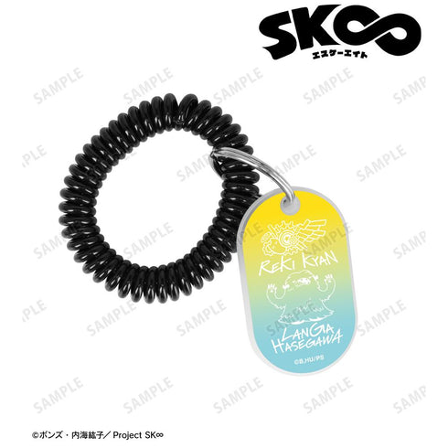 『SK∞ エスケーエイト』レキ(喜屋武 暦)&スノー(馳河ランガ) ロッカーキー風アクリルキーホルダー【202509再販】