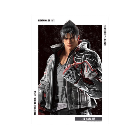 『TEKKEN 8』風間 仁 A3マット加工ポスター