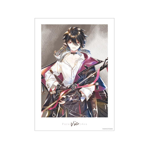 『白夜極光』ヴィック Ani-Art aqua label A3マット加工ポスター