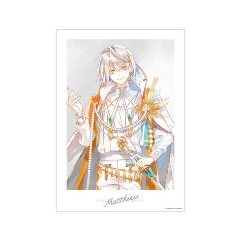 『白夜極光』マシュー Ani-Art aqua label A3マット加工ポスター