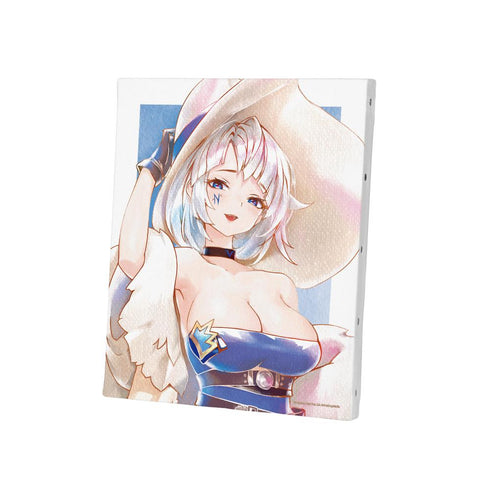 『白夜極光』アズール Ani-Art aqua label キャンバスボード
