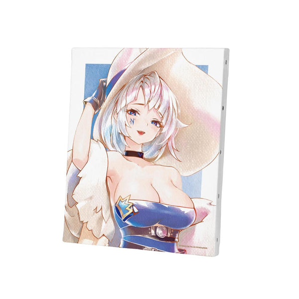 『白夜極光』アズール Ani-Art aqua label キャンバスボード