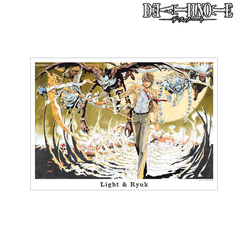『DEATH NOTE』夜神 月&リューク A3マット加工ポスター