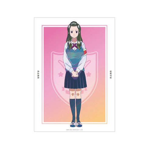 『SKET DANCE』丹生 美森 Ani-Art clear label A3マット加工ポスター