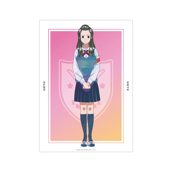 『SKET DANCE』丹生 美森 Ani-Art clear label A3マット加工ポスター