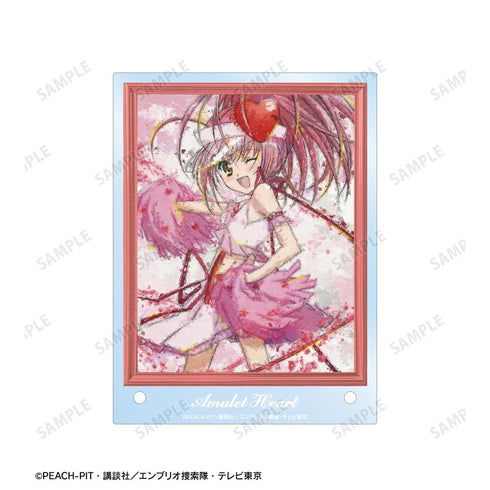 『しゅごキャラ!』アミュレットハート grunge CANVAS A6アクリルパネル【202510再販】