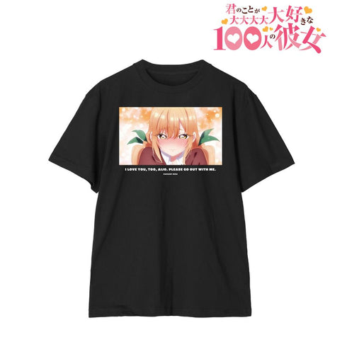 『君のことが大大大大大好きな100人の彼女』院田唐音 告白場面写Tシャツレディース