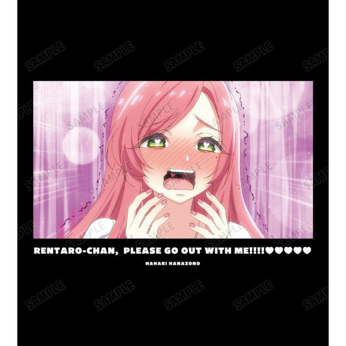 『君のことが大大大大大好きな100人の彼女』花園羽々里 告白場面写Tシャツレディース