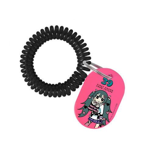 『初音ミク』描き下ろし 初音ミク ハート デフォルメver. Art by coalowl ロッカーキー風アクリルキーホルダー ver.B【202507再販】