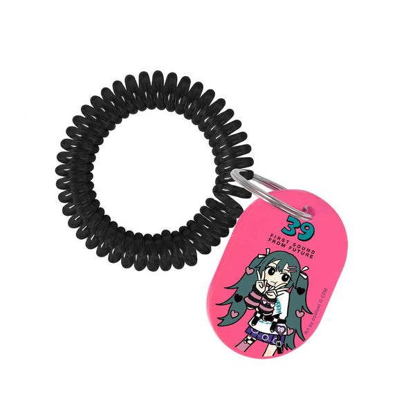 『初音ミク』描き下ろし 初音ミク ハート デフォルメver. Art by coalowl ロッカーキー風アクリルキーホルダー ver.B【202507再販】