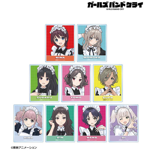 『ガールズバンドクライ』描き下ろし メイド風ver. トレーディングアクリルカード(単位/BOX)【202502再販】