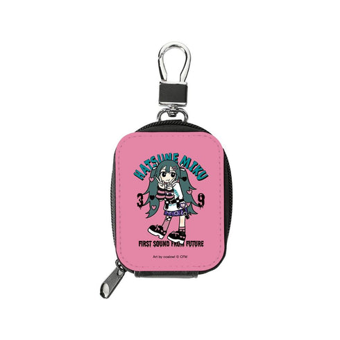 《初音未来》全新绘制 初音未来 爱心 Q版ver. 插画:coalowl 人造革迷你收纳包 ver.B【202608再版】