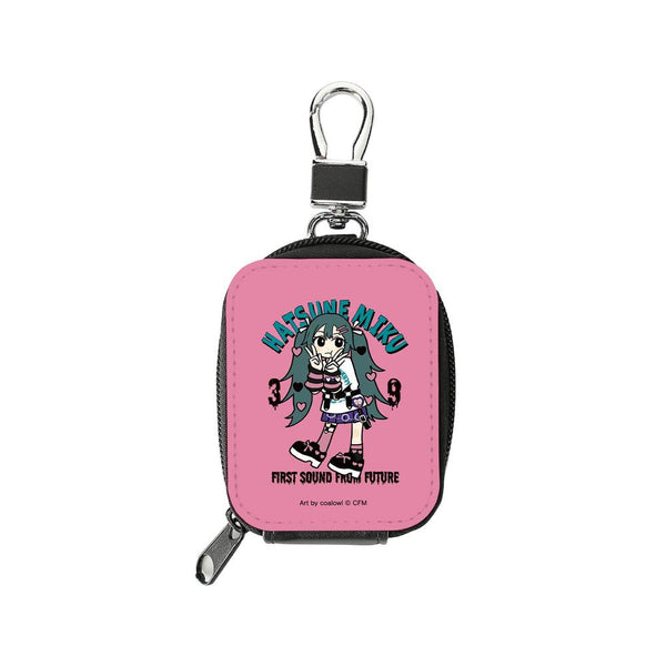 《初音未来》全新绘制 初音未来 爱心 Q版ver. 插画:coalowl 人造革迷你收纳包 ver.B【202608再版】