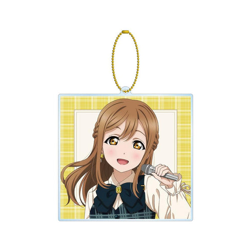 《Love Live! Sunshine!!》全新绘制 国木田 花丸 格纹连衣裙版 BIG亚克力钥匙扣【202605再版】