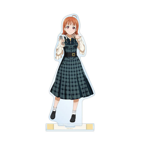 《Love Live! Sunshine!!》全新绘制 高海千歌 格纹连衣裙版 BIG亚克力立牌【202605再版】