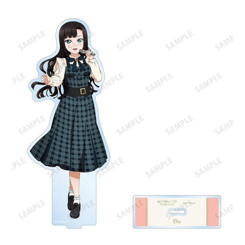 《Love Live! Sunshine!!》全新绘制 黑泽 黛雅 格纹连衣裙版 BIG亚克力立牌【202605再版】