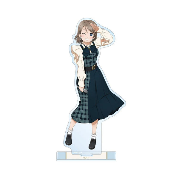 『ラブライブ!サンシャイン!!』描き下ろし 渡辺 曜 チェックワンピース衣装ver. BIGアクリルスタンド【202605再販】